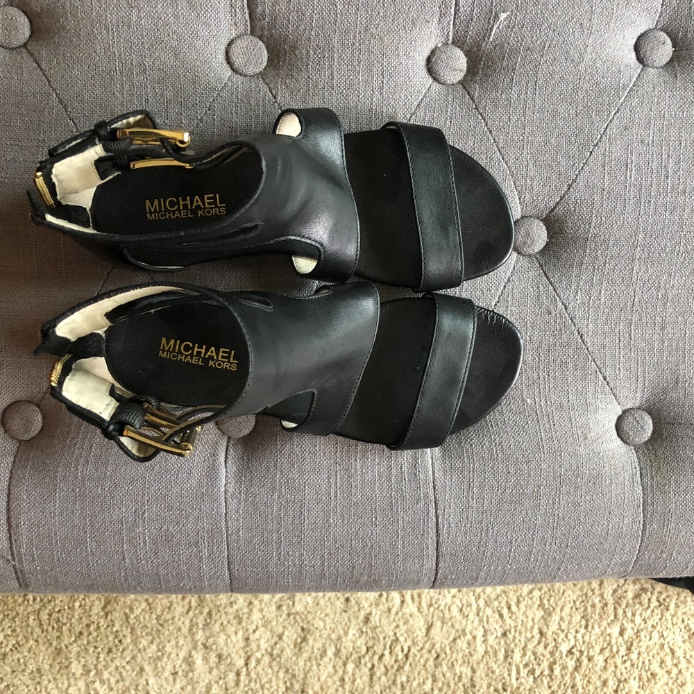 Michael Kors Black Sandals